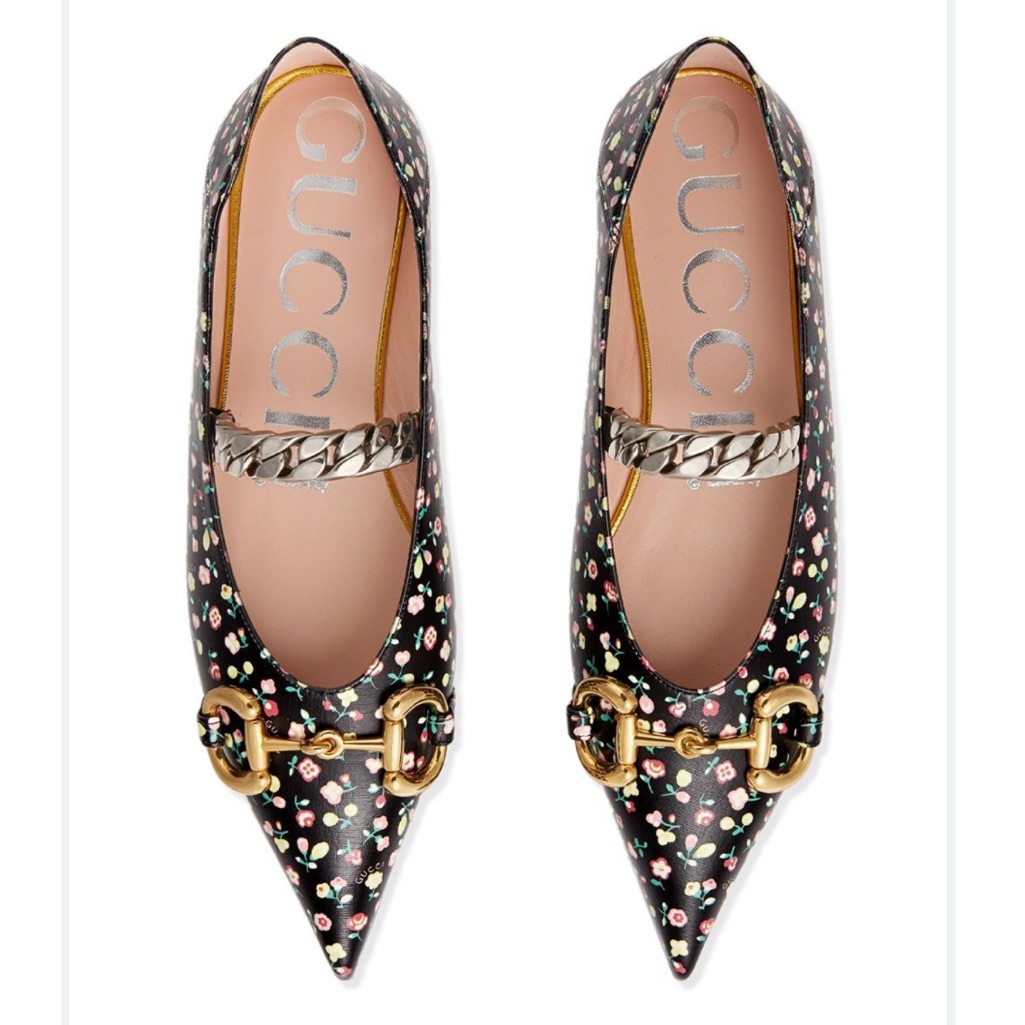 Gucci X Liberty Floral Ballet Flats